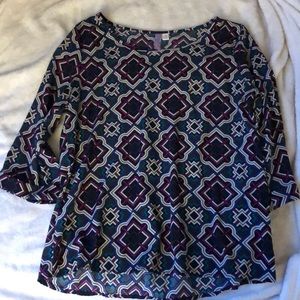 Great pattern and color for fall!